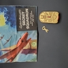 1949 Key-O-Matic Code-O-Graph Brass Decoder with Manual and Key